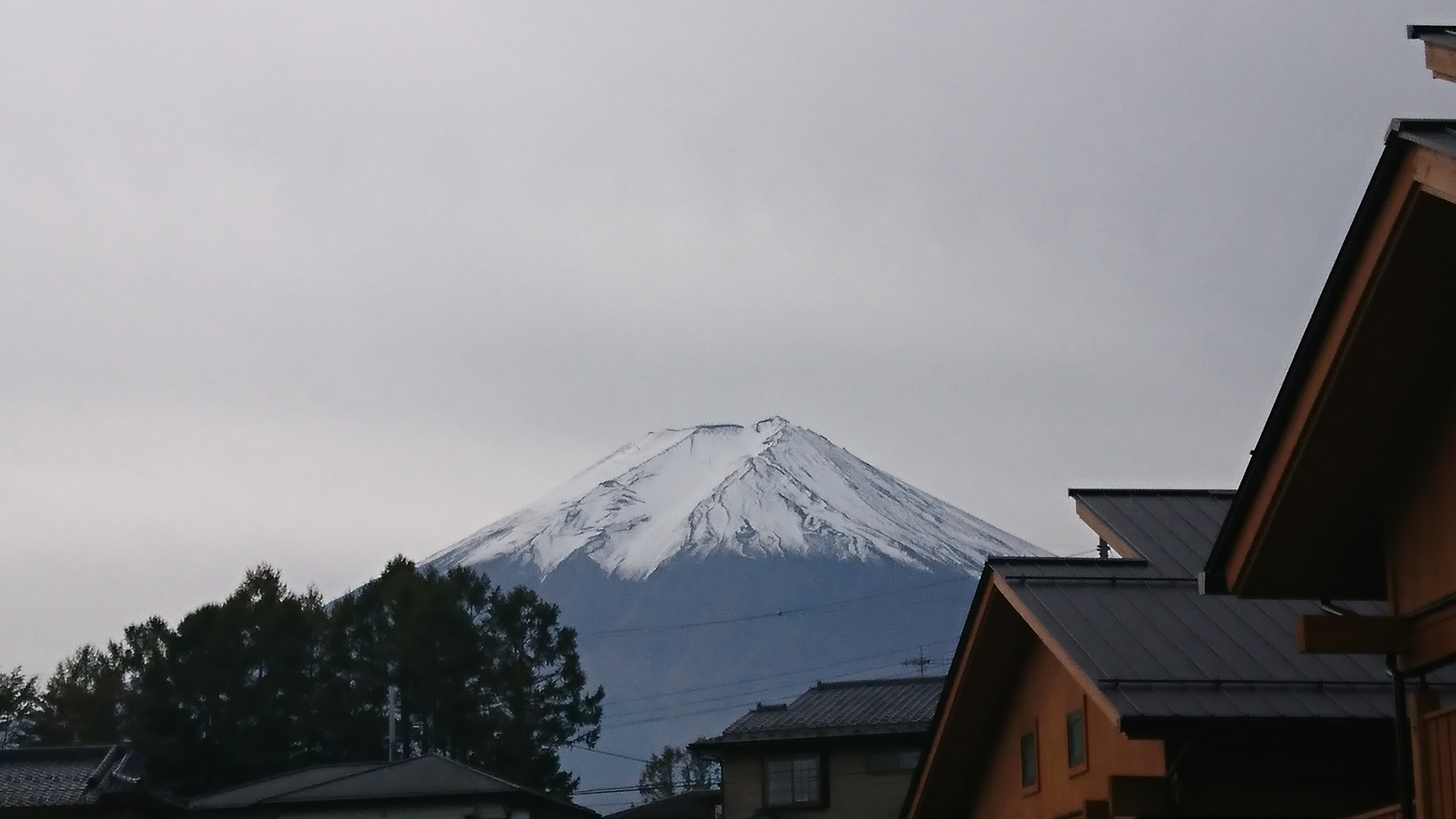 今日の富士山（秋の空）