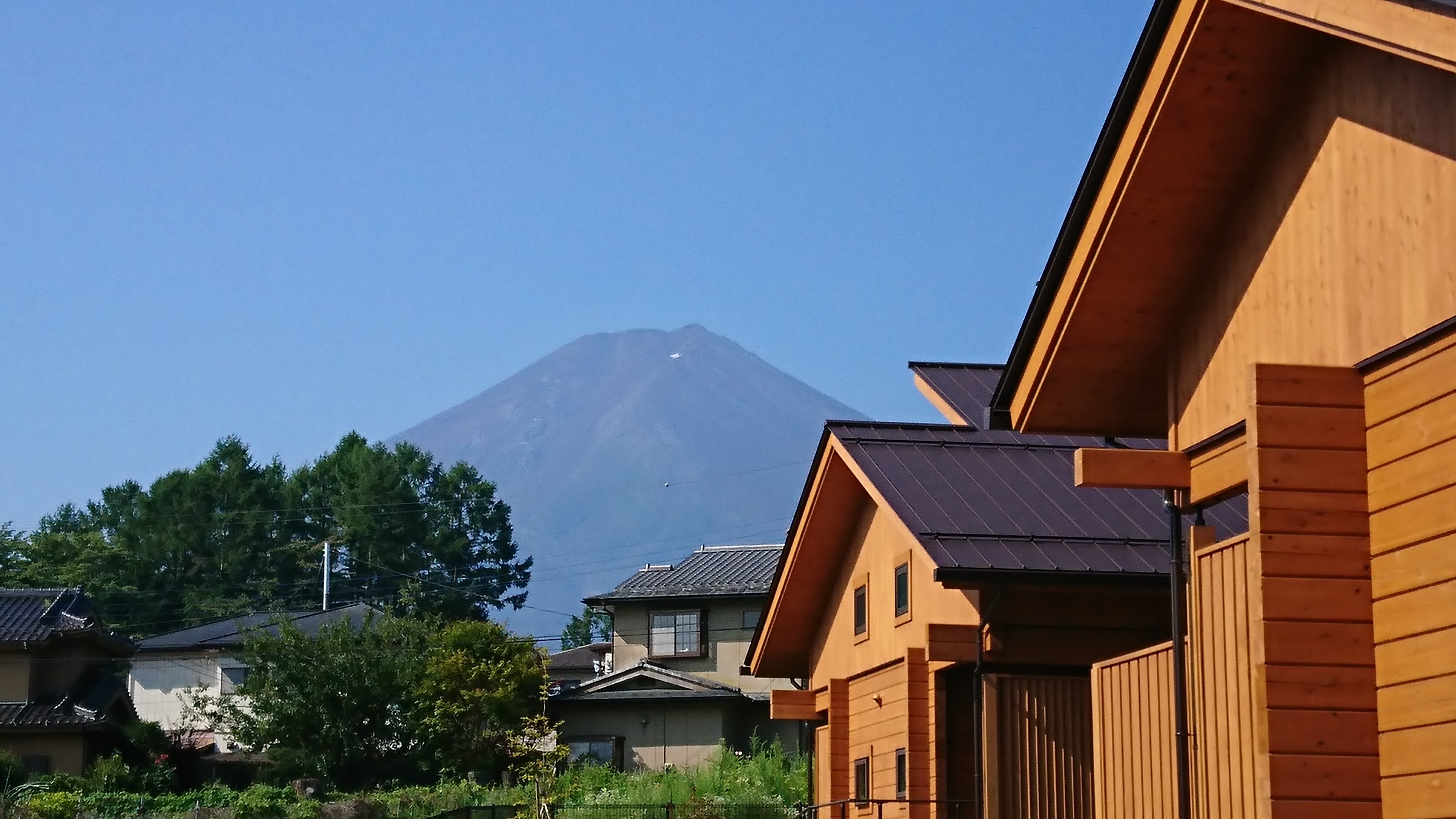 今日の富士山（夏本番）